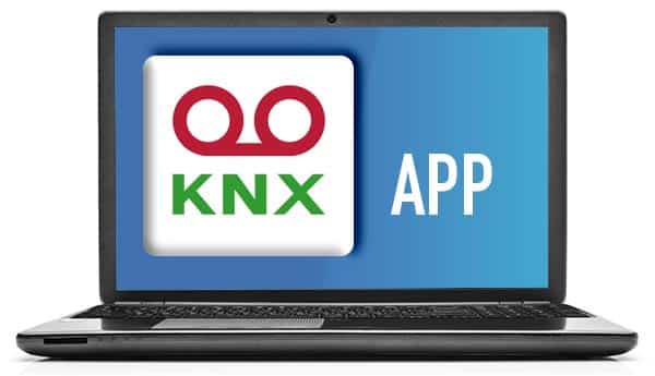 KNX App mockup